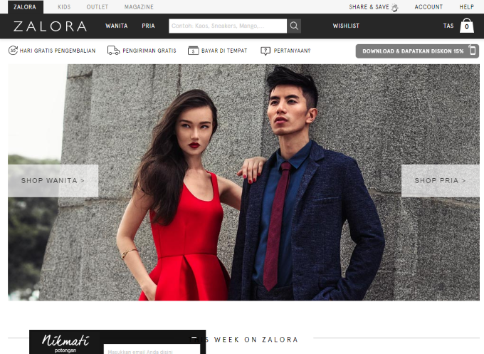 ZALORA Indonesia Toko Sepatu dan Fashion Online ®